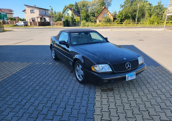 Mercedes-Benz SL cena 59800 przebieg: 132000, rok produkcji 1999 z Brodnica małe 301